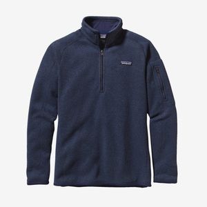 Women’s blue Patagonia 1/4 zip fleece
